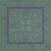 Pattern 76 Underland 60x60 Vintage Vinyl Floorcloth