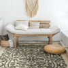 Pattern 77 Pachelbel 38x56 Vintage Vinyl Floorcloth