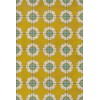 Pattern 78 Happy Days 24x36 Vintage Vinyl Floorcloth