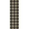 Pattern 78 Smoke Gets in Your Eyes 36x115 Vintage Vinyl Floorcloth