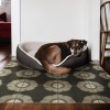 Pattern 78 Smoke Gets in Your Eyes 38x56 Vintage Vinyl Floorcloth