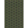 Pattern 79 How Green Was My Valley 52x76 Vintage Vinyl Floorcloth