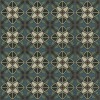 Pattern 80 Bette Davis 48x48 Vintage Vinyl Floorcloth