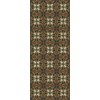 Pattern 80 Sophia Loren 36x90 Vintage Vinyl Floorcloth