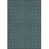 Pattern 81 Blue Moon Drive In 120x175 Vintage Vinyl Floorcloth