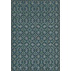 Pattern 81 Blue Moon Drive In 52x76 Vintage Vinyl Floorcloth