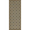 Pattern 81 Dining Car 36x90 Vintage Vinyl Floorcloth