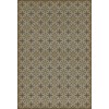 Pattern 81 Dining Car 52x76 Vintage Vinyl Floorcloth