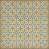 Pattern 81 Moms Kitchen 48x48 Vintage Vinyl Floorcloth