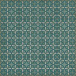 Pattern 81 Oceanside Inn 120x120 Vintage Vinyl Floorcloth