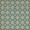 Pattern 81 Skyside Diner 36x36 Vintage Vinyl Floorcloth