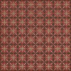 Pattern 81 the Atomic Diner 60x60 Vintage Vinyl Floorcloth