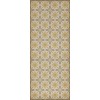 Pattern 81 The Breakfast Club 36x90 Vintage Vinyl Floorcloth