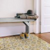 Pattern 81 The Breakfast Club 38x56 Vintage Vinyl Floorcloth