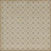 Pattern 81 the Carhop 120x120 Vintage Vinyl Floorcloth