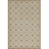Pattern 81 the Carhop 20x30 Vintage Vinyl Floorcloth