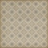 Pattern 81 the Carhop 48x48 Vintage Vinyl Floorcloth