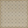 Pattern 81 the Carhop 60x60 Vintage Vinyl Floorcloth