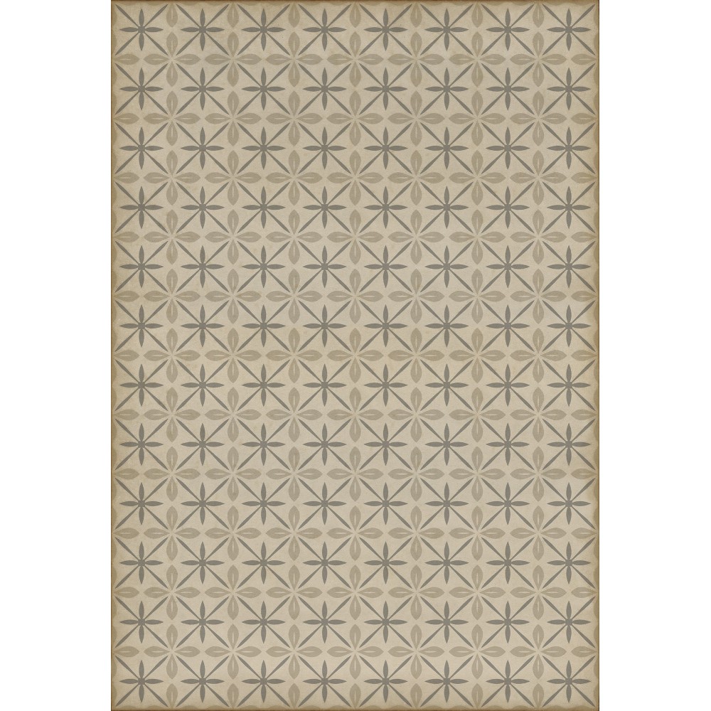 Pattern 81 the Carhop 70x102 Vintage Vinyl Floorcloth