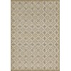Pattern 81 the Carhop 70x102 Vintage Vinyl Floorcloth