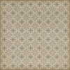 Pattern 81 the Carhop 72x72 Vintage Vinyl Floorcloth