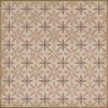 Pattern 81 the Confectioner 36x36 Vintage Vinyl Floorcloth