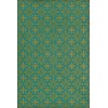 Pattern 81 the Garden Room 24x36 Vintage Vinyl Floorcloth