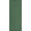 Pattern 81 the Garden Room 36x90 Vintage Vinyl Floorcloth