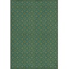 Pattern 81 the Garden Room 96x140 Vintage Vinyl Floorcloth