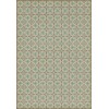 Pattern 81 the Soda Fountain 120x175 Vintage Vinyl Floorcloth