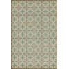 Pattern 81 the Soda Fountain 20x30 Vintage Vinyl Floorcloth