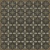 Pattern 81 the Transport Cafe 36x36 Vintage Vinyl Floorcloth