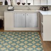 Pattern 82 Darling 38x56 Vintage Vinyl Floorcloth