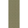 Pattern 82 Smee 36x90 Vintage Vinyl Floorcloth
