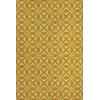 Pattern 82 Tiger Lily 24x36 Vintage Vinyl Floorcloth