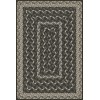 Pattern 85 Such a Cozy Room - Braided Rectangle 24x36 Vintage Vinyl Floorcloth