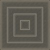 Pattern 85 Such a Cozy Room - Braided Square 120x120 Vintage Vinyl Floorcloth
