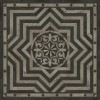 Artisanry - Caledonian - Expect a Masterpiece 36x36 Vintage Vinyl Floorcloth