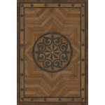 Artisanry - Caledonian - Eye of the Workman 38x56 Vintage Vinyl Floorcloth