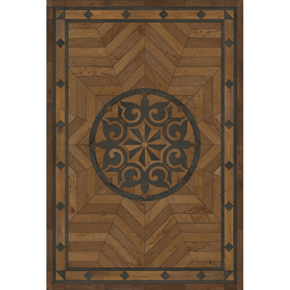 Artisanry - Caledonian - Eye of the Workman 38x56 Vintage Vinyl Floorcloth