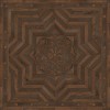 Artisanry - Caledonian - In all the Details 96x96 Vintage Vinyl Floorcloth