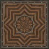 Artisanry - Caledonian - They Rise Behind Her Steps 48x48 Vinyl Floorcloth