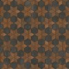 Artisanry - Illuminated - Dark Star 36x36 Vintage Vinyl Floorcloth