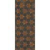 Artisanry - Illuminated - Dark Star 36x90 Vintage Vinyl Floorcloth