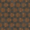 Artisanry - Illuminated - Dark Star 48x48 Vintage Vinyl Floorcloth
