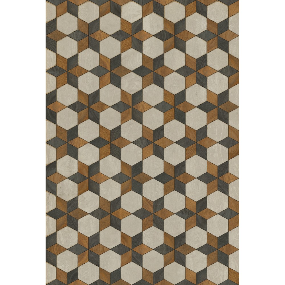 Artisanry - Illuminated - Neutron Star 38x56 Vintage Vinyl Floorcloth
