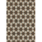 Artisanry - Illuminated - Radio Star 52x76 Vintage Vinyl Floorcloth