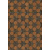 Artisanry - Illuminated - Star Chamber 38x56 Vintage Vinyl Floorcloth
