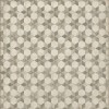 Artisanry - Illuminated - Starlight 120x120 Vintage Vinyl Floorcloth
