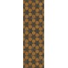 Artisanry - Illuminated - Swinging on a Star 36x115 Vintage Vinyl Floorcloth